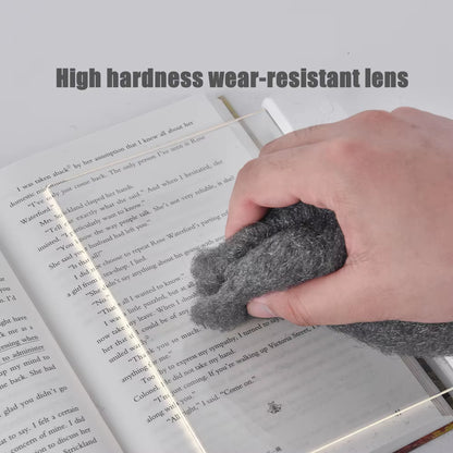 LED Flat Panel Night Vision Reading Light Eye Protection Reading Light Usb Charging Student Night Reading Lamp Book Lamp Indoor